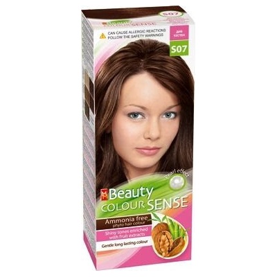 MM Beauty Colour Sense permanentná farba na vlasy S07 - divoký gaštan 125 ml