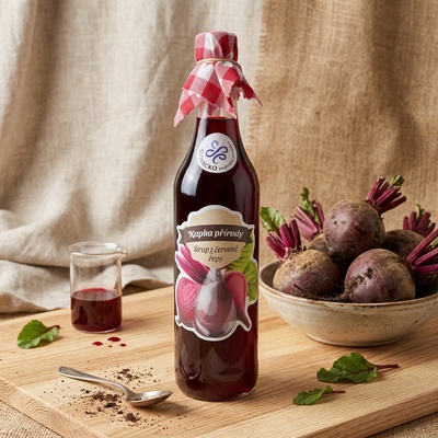 Kapka Přírody Sirup z červené řepy 200 ml