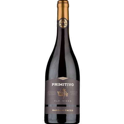 MASCA DEL TACCO Primitivo Old Vines červené 2023 14,5% 0,75 l (čistá fľaša)