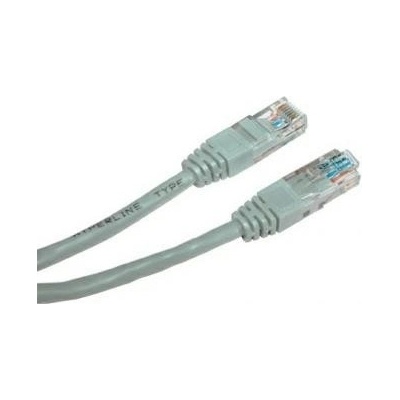 Logo 2611 UTP, Patch, Cat.5e, RJ45 M, 10m, šedý