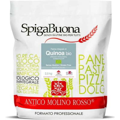 SpigaBuona Quinoa mouka celozrnná mletá kamenem BIO 2,5 kg