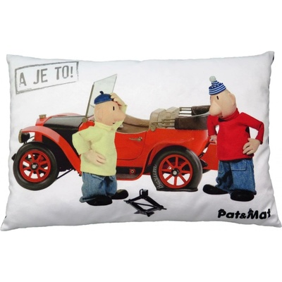 Moravská ústředna Pat a Mat Vankúš defekt 45x30