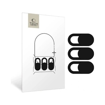 Tech‑Protect Cam Fit+ 3‑Pack – nalepovací krytka webkamery pro notebooky – Hledejceny.cz