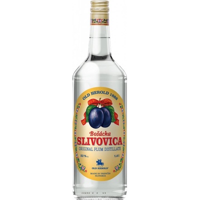 Bošácka slivovica 52% 1 l (holá láhev) – Hledejceny.cz