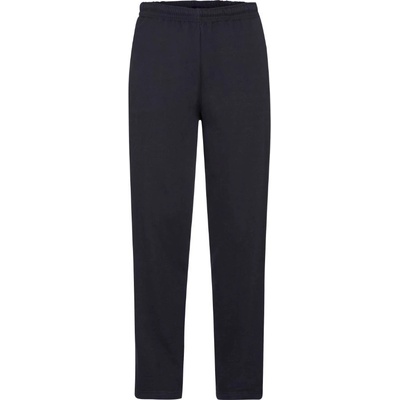 Fruit of the Loom pánské tepláky Classic Open Hem Jog pants dark navy