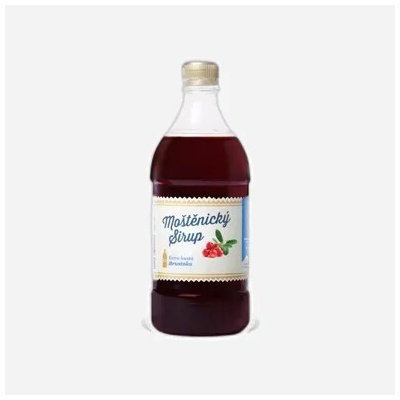 Moštěnický sirup Brusinkový sirup 12 x 700 ml
