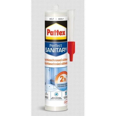 PATTEX Express sanitary 280 g bílý