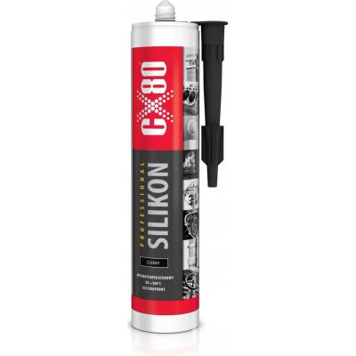 CX80 Silikón profesionálny +380 °C olejuvzdorný 310 ml čierna
