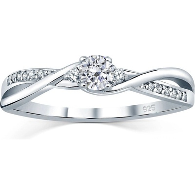Silvego stříbrný prsten se Swarovski Zirconia FNJR085sw