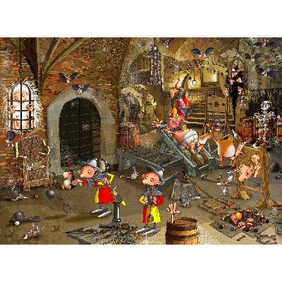Grafika François Ruyer: Dungeon 2000 dílků