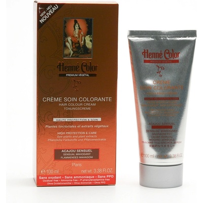 Henné Color Premium Végétal přeliv Mahagon 100 g