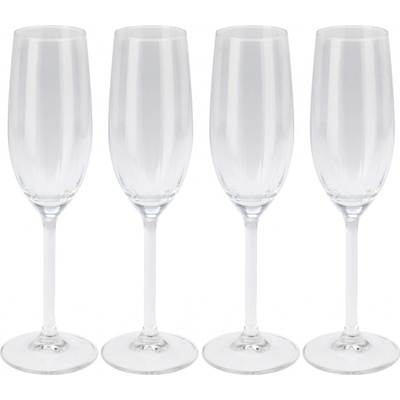 Excellent EH Houseware Sada sklenic na šampaňské transparentní 4 x 210 ml
