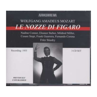 3 Wolfgang Amadeus Mozart - Le Nozze Di Figaro - Conner CD – Hledejceny.cz