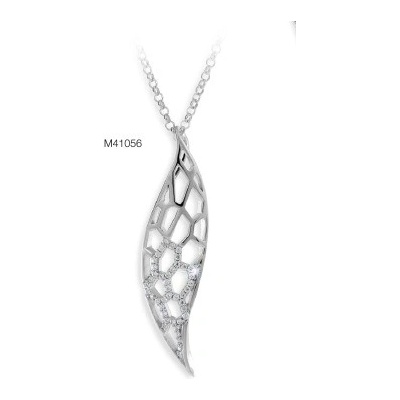 Modesi Elegantný náhrdelník strieborný M41056