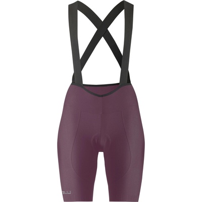 Castelli dámske s trakmi Espresso W DT vínová