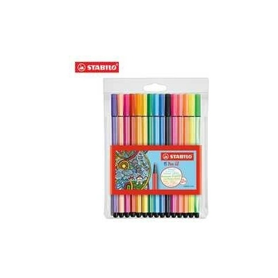 Stabilo Pen 68 15 farieb 5 neónových