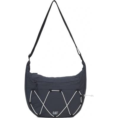 Caterpillar Crossbody taška URBAN ADVENTURE BUNGEE MOON Čierna Biela