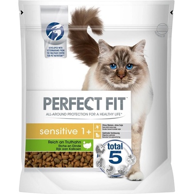 Perfect Fit Sensitive 1+ s morčacím mäsom 7 kg