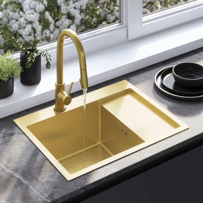REA FIN 62 Brush Gold
