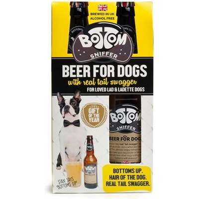 Bottom Sniffer Dárkový set Pivo pro psy 2 x 330 ml