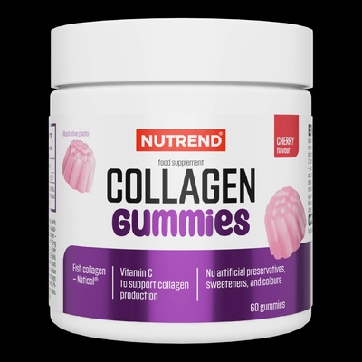 Nutrend Collagen Gummies 60 gummies čerešňa