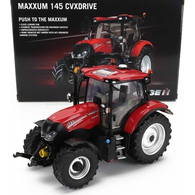 UNIVERSAL HOBBIES CASE-IH MAXXUM 145 TRACTOR 2017 - RED BLACK 1:32