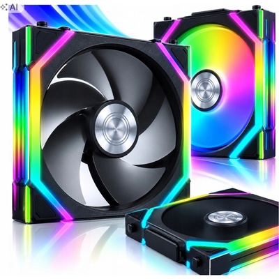 Lian Li UNI FAN SL Wireless 120 Reverse Blade Black 12RSL1W1B