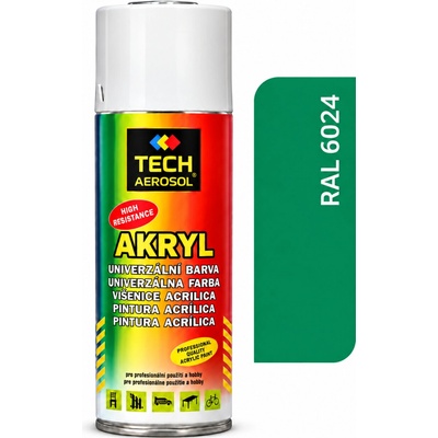 PRO-TECH akrylová farba v spreji 400 ml zelená dopravná