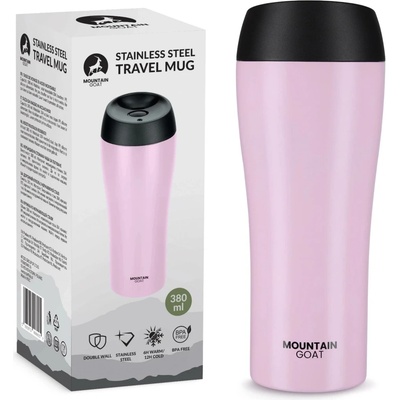 Mountain Goat termohrnek TRAVEL 380 ml růžová