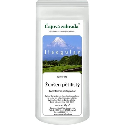 Čajová zahrada Jiaogulan Ženšen pětilistý bylinný čaj 40 g