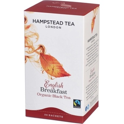 Hampstead BIO English Breakfast černý čaj Tea London 20 ks