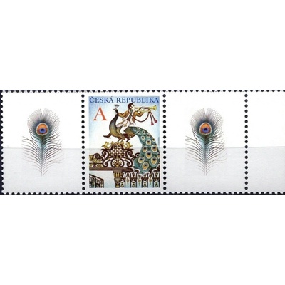 Česká pošta (2011) č. 702 ** S3 - Česká republika - Brána s pávem "A"