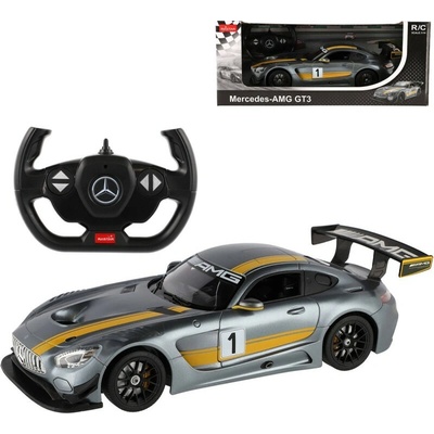 Rastar RC Auto Mercedes AMG GT3 2,4 GHz RTR Stříbrná 1:14