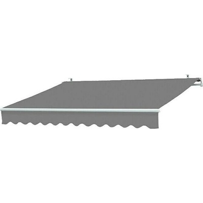 Sunfun HM-1525-WHITE-P006 Výsuvná markýza Basic, světle šedá, 3 x 2 m