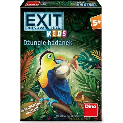 Dino Úniková hra Džungle hádanek