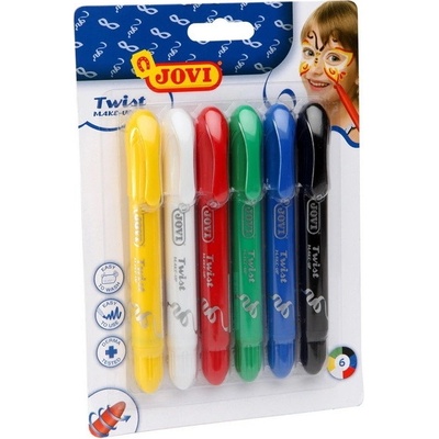 Farby na tvár TWIST 6 ks