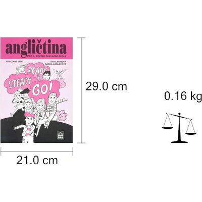 Angličtina pro 6.r. ZŠ Pracovní sešit - Ready steady go! - Šárka Kadlecová