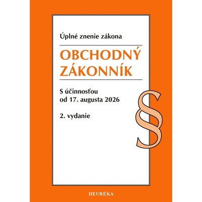 Obchodný zákonník. 2. vyd., 8/2026