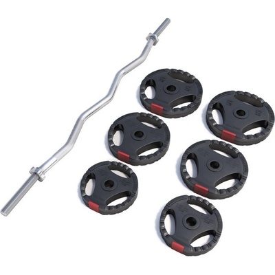 Gorilla Sports Nakladací činkový set, 25 kg