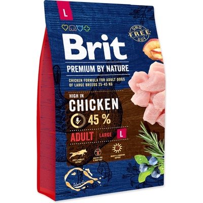 Brit Premium by Nature Adult Large Breed Chicken 3 kg