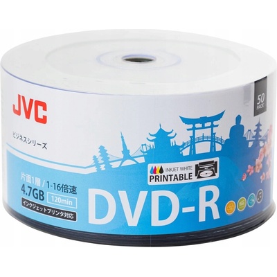JVC DVD-R 4,7GB 16x, 50ks