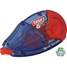TESA Lepiaci roller permanentný vymeniteľný 8,4 mm x 14 m