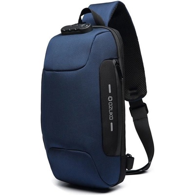 Ozuko přes rameno s USB + zámek Boucher černá 9 l