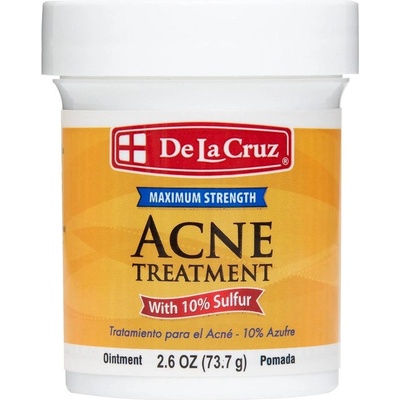 De La Cruz bodová pasta na ložiska akné s 10% síry 74 g