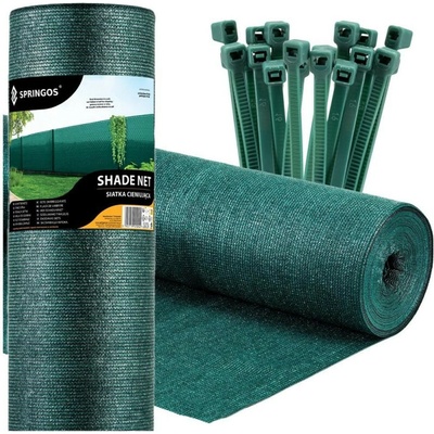 Springos stínící tkanina 90 % 1,5 x 25 m zelená SN0018 – Hledejceny.cz