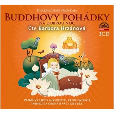 Buddhovy pohádky na dobrou noc Barbora Hrzánová 3CD
