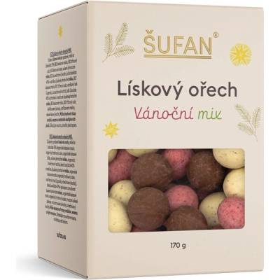 ŠUFAN Lieskový orech vianočný mix 170 g