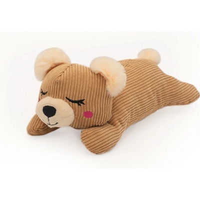 ZIPPY PAWS Hračka plyš Snooziez medvěd s ultrazvukovým pískáním 25 cm