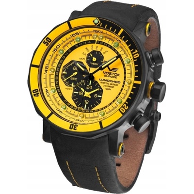 Vostok Europe YM86/620C504 žltý remienok