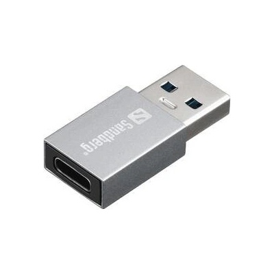 Sandberg USB-A/USB-C 136-46 strieborná